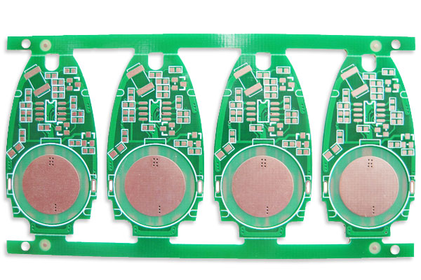 汽車(chē)遙控鑰匙pcb線(xiàn)路板,鑰匙電路板